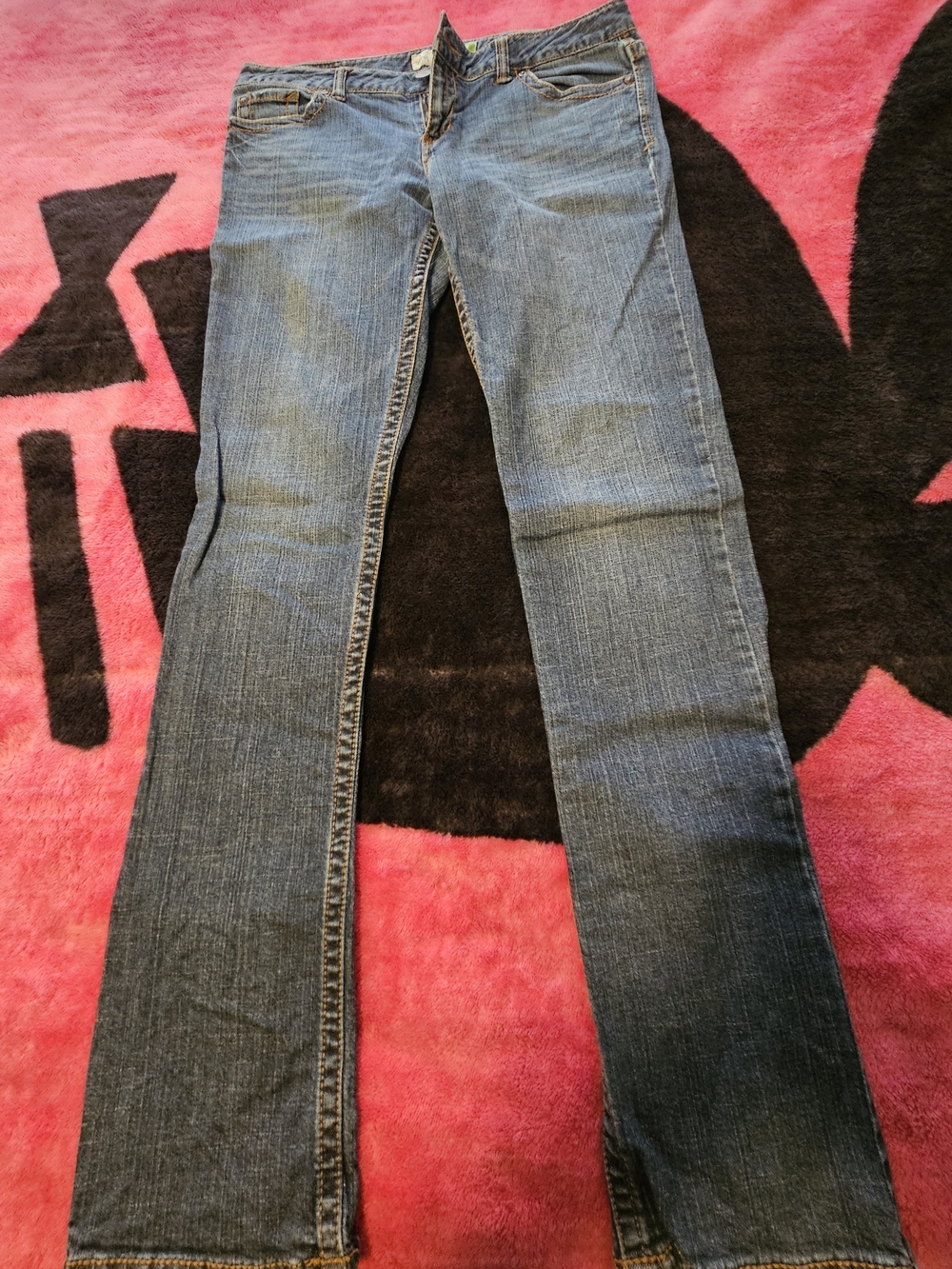 Aeropostale Skinny Jeans in Dark Blue Denim with Green Label - Picture 3 of 4
